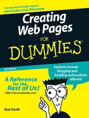 cover image of Creating Web Pages For Dummies